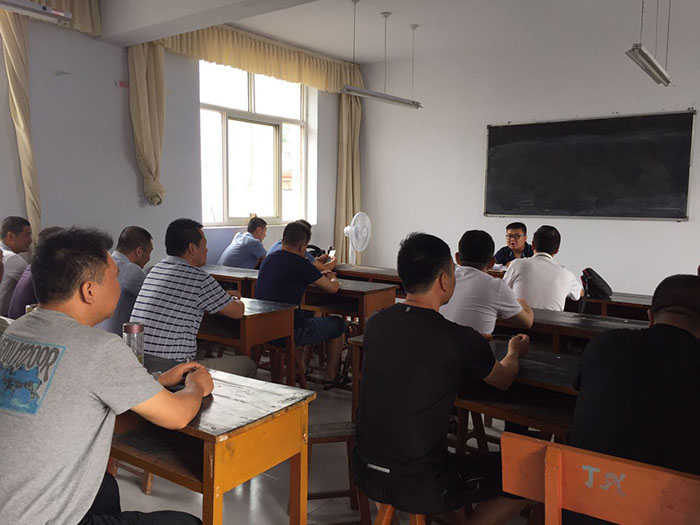 2017年8月份高技工、中技工的考試現(xiàn)場