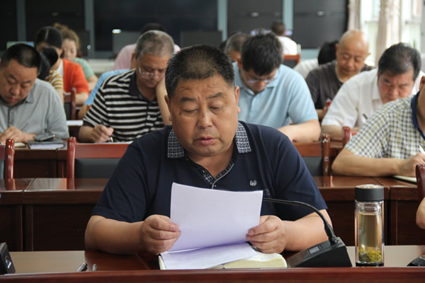 隴運集團(tuán)公司傳達(dá)學(xué)習(xí)省第十四次黨代會精神